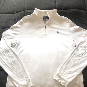 Polo Ralph Ralph Lauren Half Zip Long Sleeve Size Medium